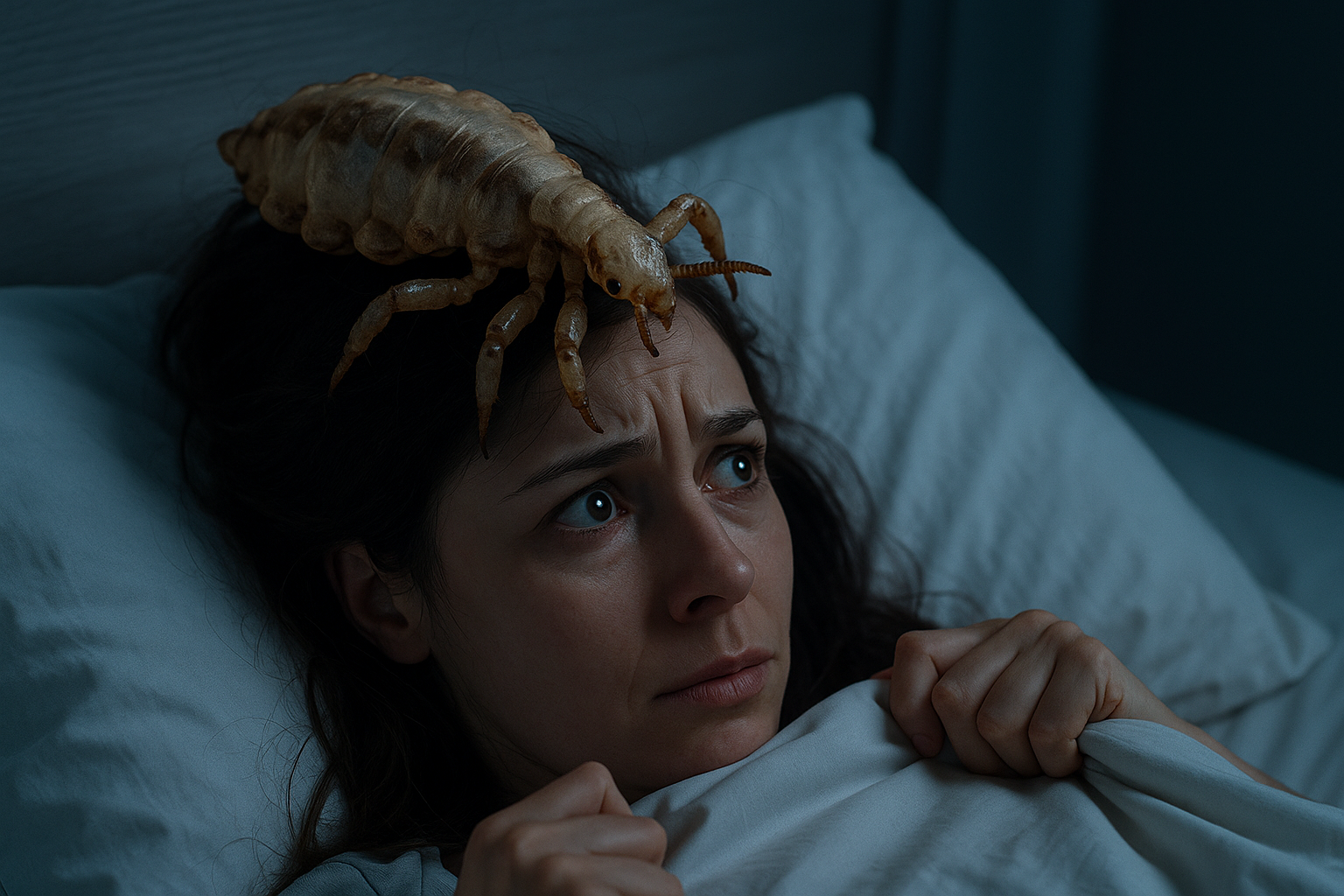 O que significa sonhar com piolho grande?