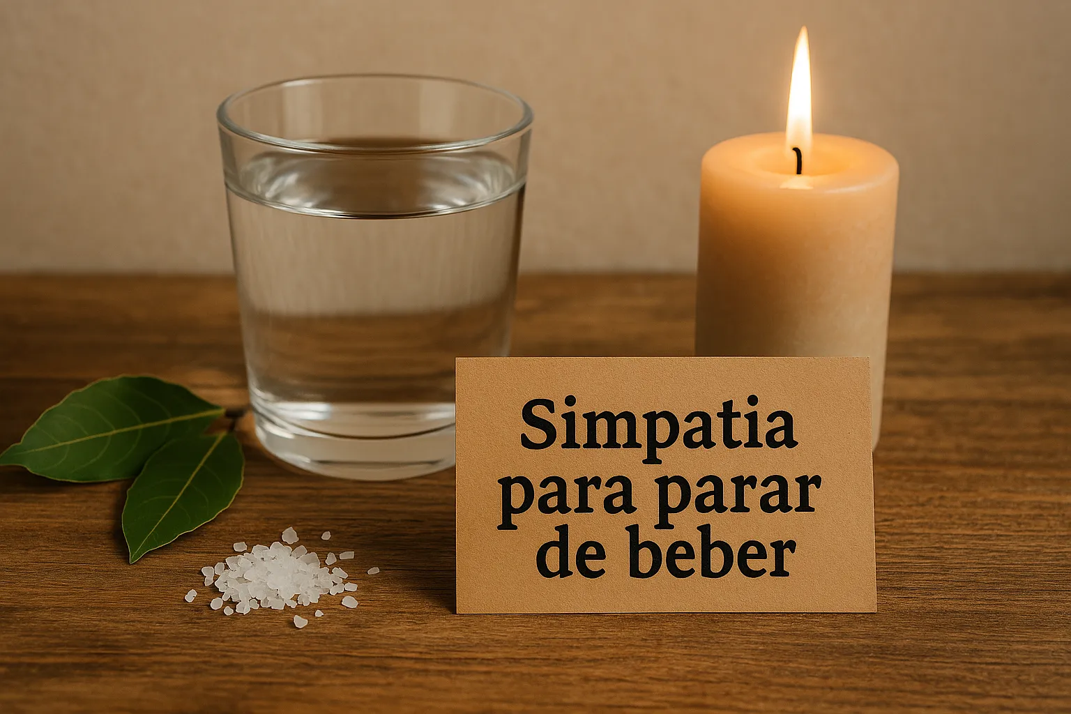 Simpatia para parar de beber: 10 rituais para fazer em casa