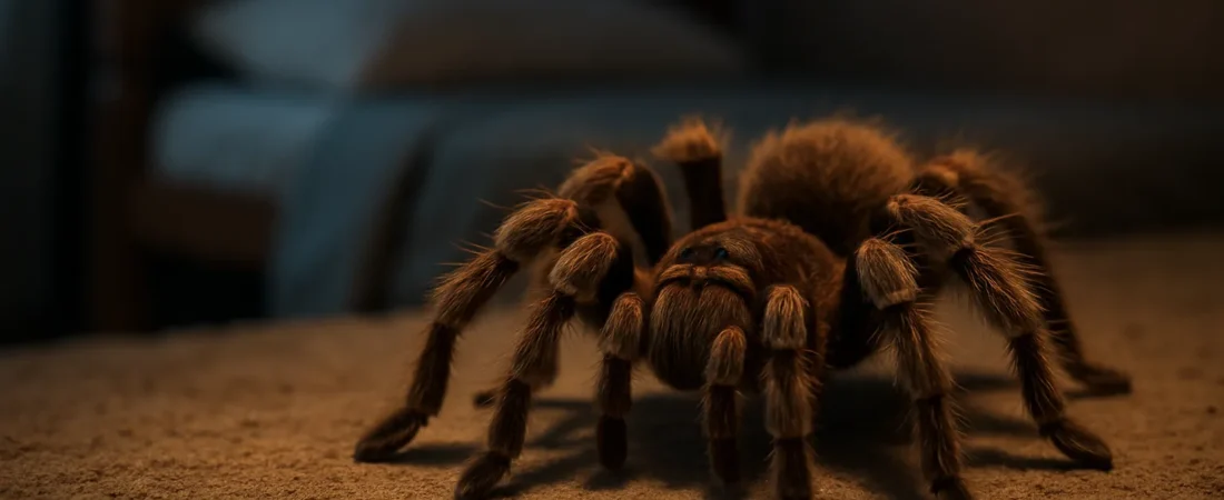 Significado de sonhar com aranha caranguejeira