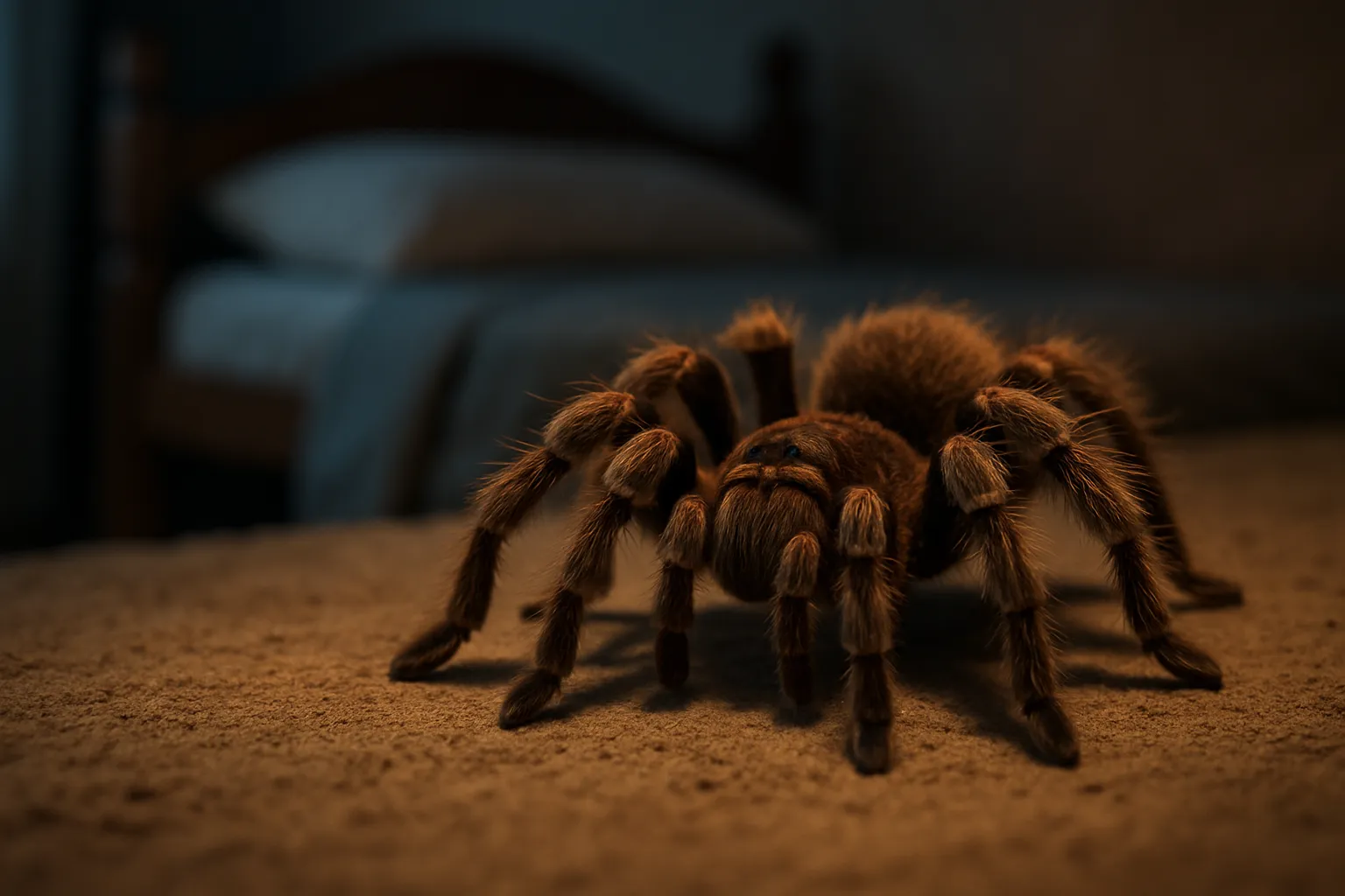 Significado de sonhar com aranha caranguejeira