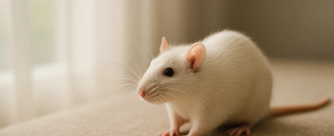 O que significa sonhar com ratinho branco?