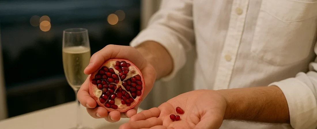 Simpatia do ano novo com romã