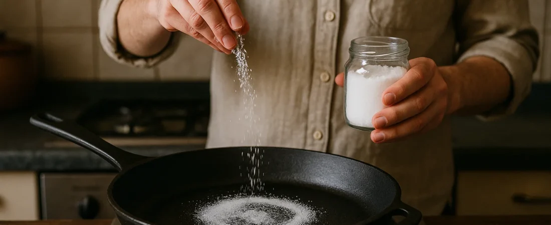 Simpatia do sal na frigideira para saber quem fala mal de você
