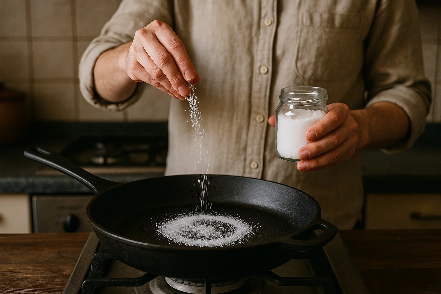 Simpatia do sal na frigideira para saber quem fala mal de você