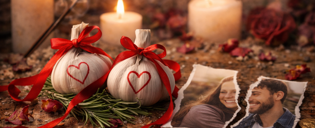 Simpatia do alho para o amor voltar e reacender a ligação quando o silêncio pesa, a saudade aperta e a relação parece ter esfriado sem explicação