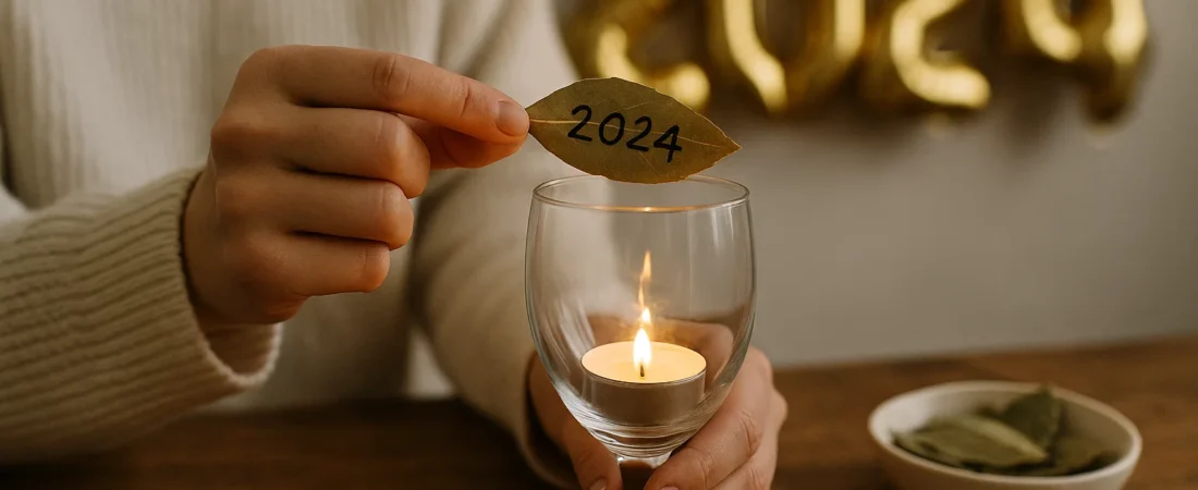 Simpatia da folha de louro para ano novo