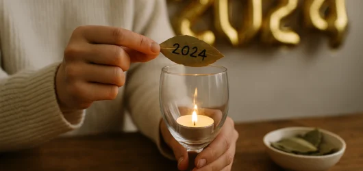 Simpatia da folha de louro para ano novo