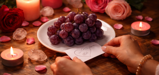 Simpatia da uva para o amor