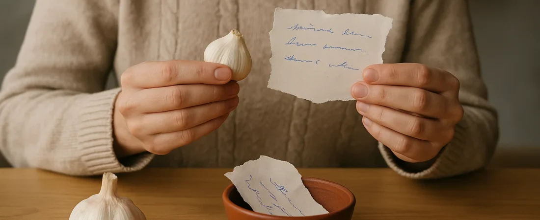 Simpatia do alho para o amor voltar