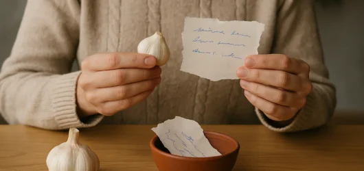 Simpatia do alho para o amor voltar