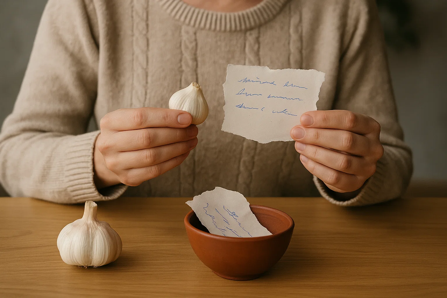 Simpatia do alho para o amor voltar