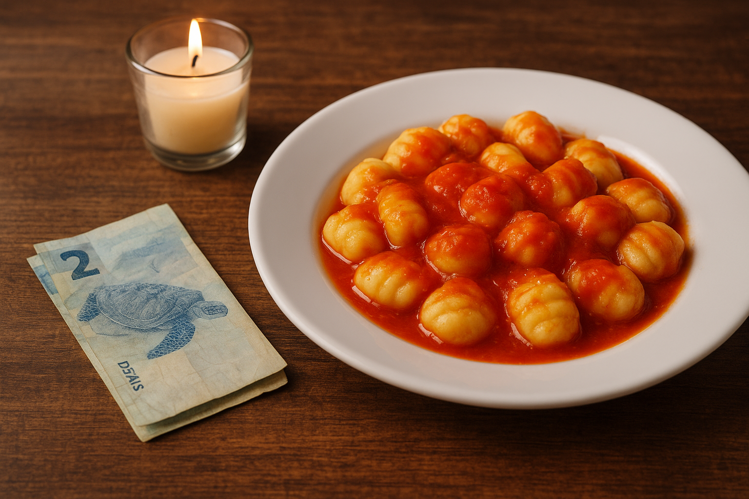 Simpatia do nhoque da fortuna