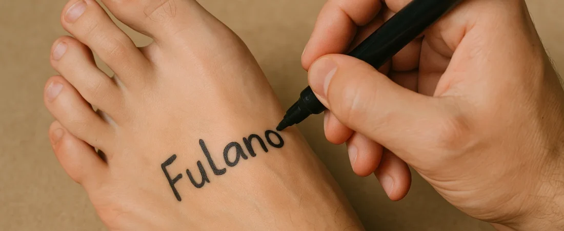 Simpatia do nome no pé para trazer a pessoa amada