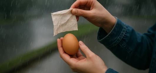 Simpatia do ovo para parar de chover