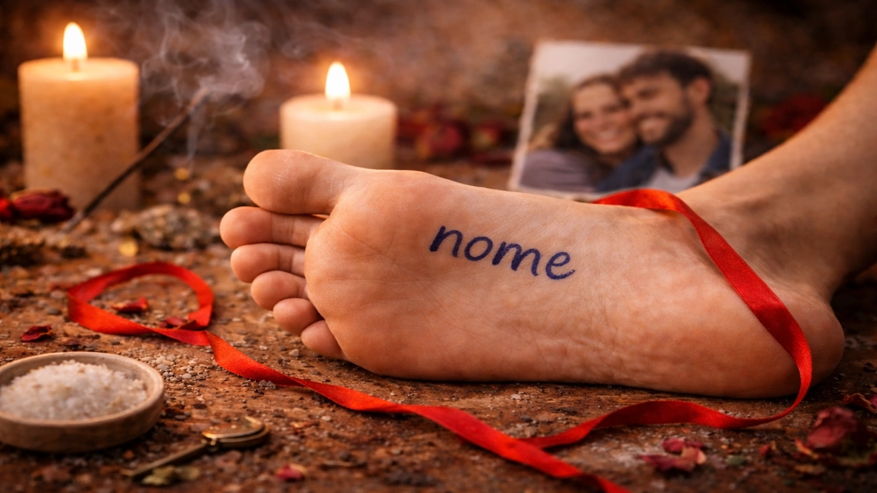 Simpatia do nome no pé para trazer a pessoa amada e fortalecer a ligação quando o afastamento dói e o coração pede reconciliação