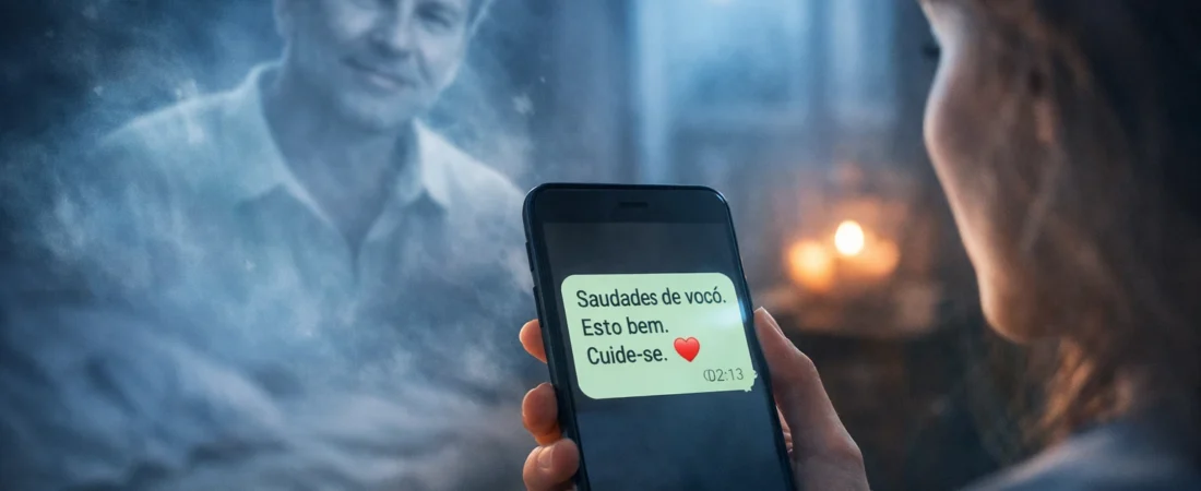 Sonhar com mensagens de texto de quem já morreu é ruim?