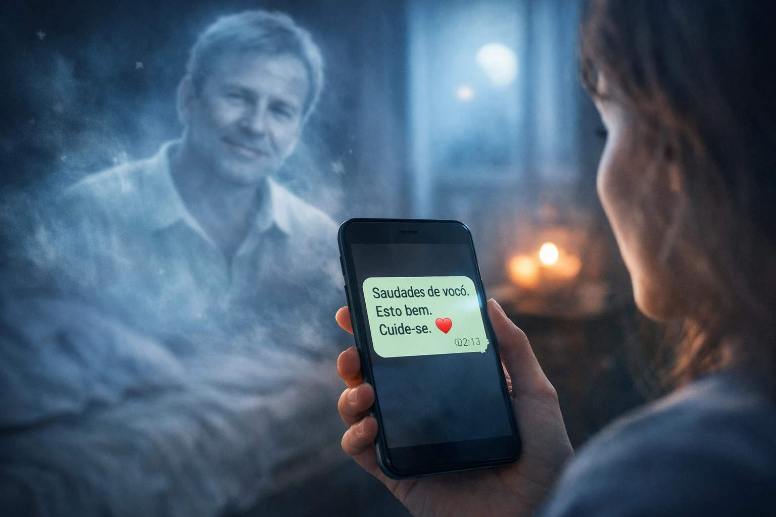 Sonhar com mensagens de texto de quem já morreu é ruim?
