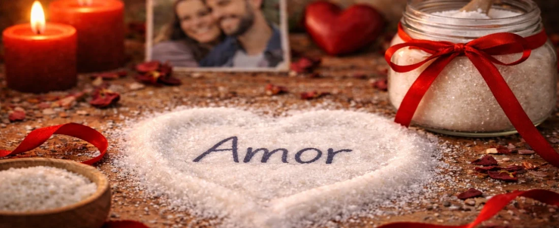 Simpatia do açúcar para ele ficar louco por mim e adoçar a relação quando a atenção some, o frio aparece e a vontade é virar o jogo no amor