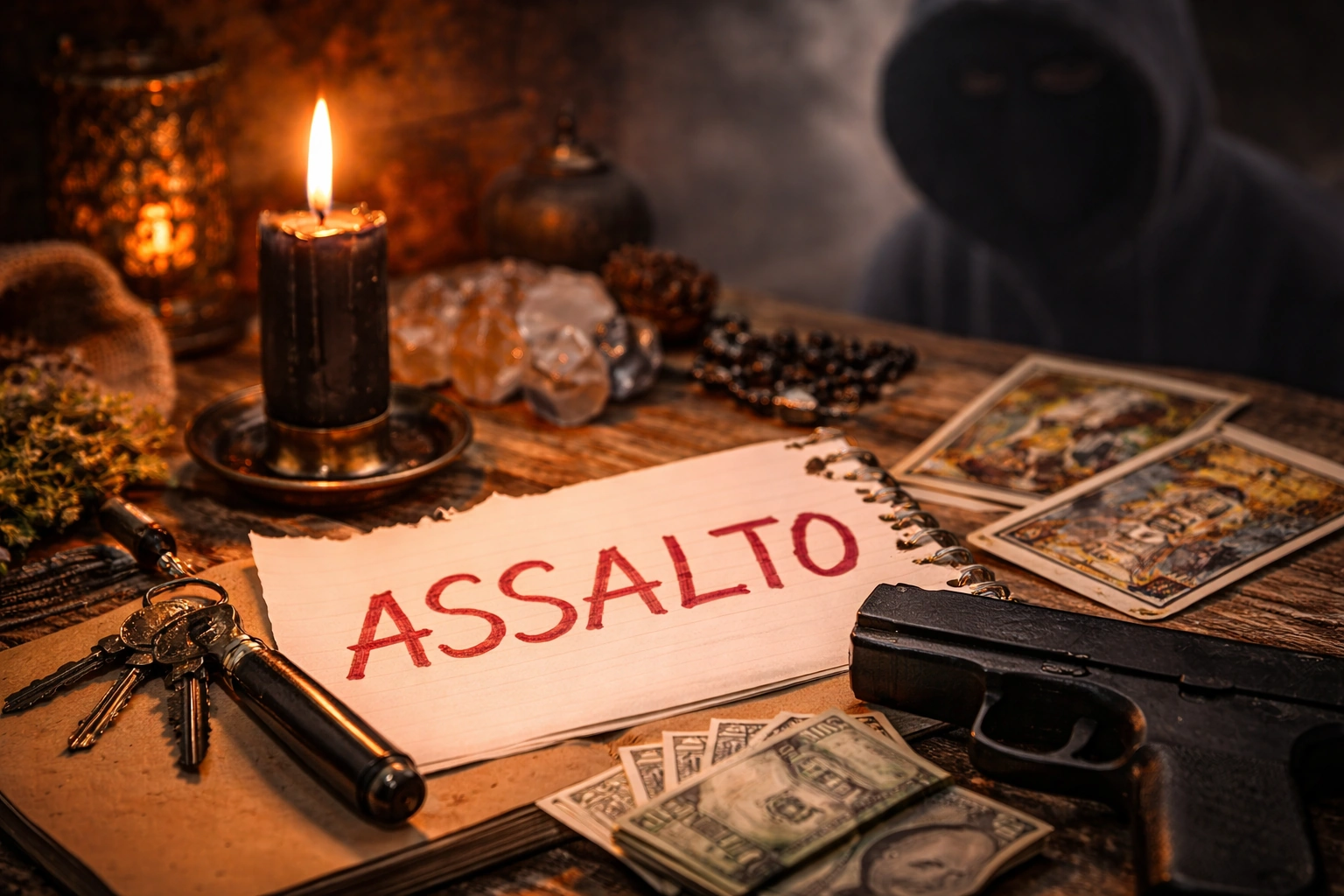 Sonhar com assalto pode significar um aviso ancestral sobre energia sugada, um medo ou gente falsa ao seu redor