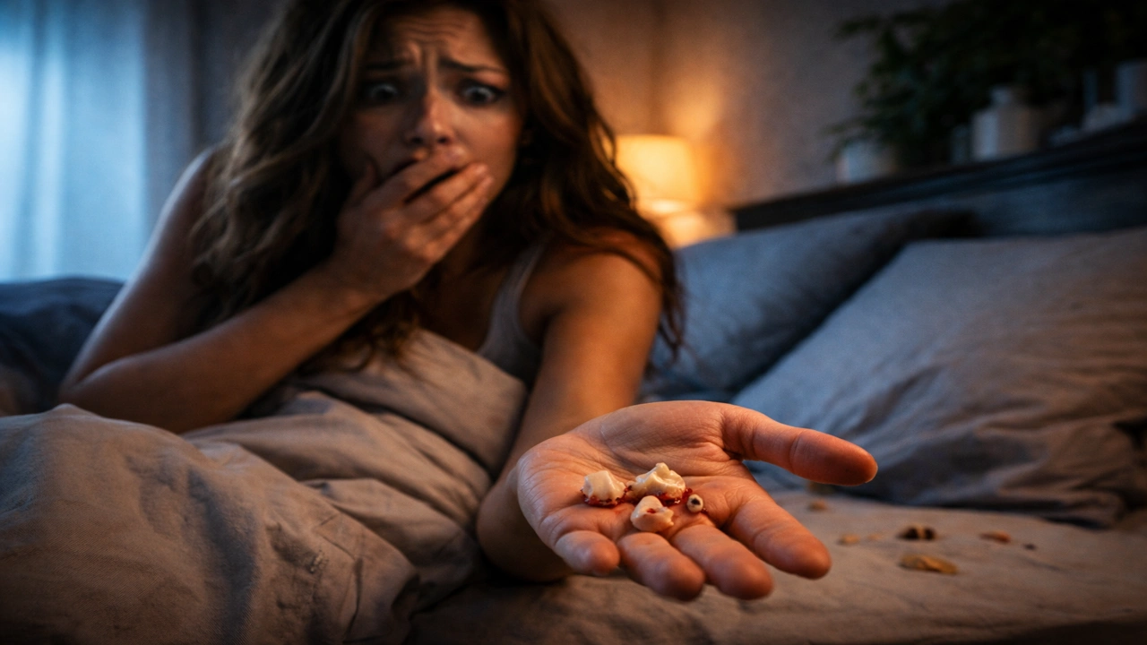 Sonhar com dentes caindo pode indicar medo de perda, insegurança, mudanças forçadas e ansiedade que o corpo sente antes da mente admitir