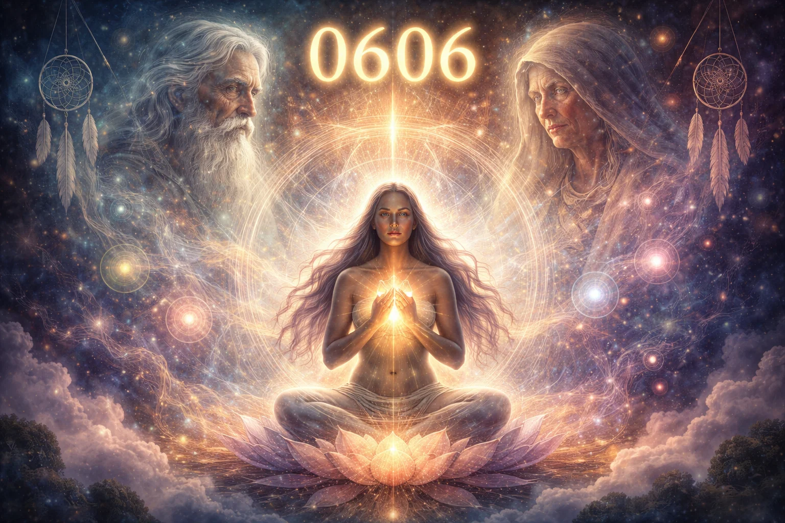 0606 significado espiritual: quando os ancestrais repetem esse número, é porque sua vida emocional está pedindo equilíbrio urgente dentro de si