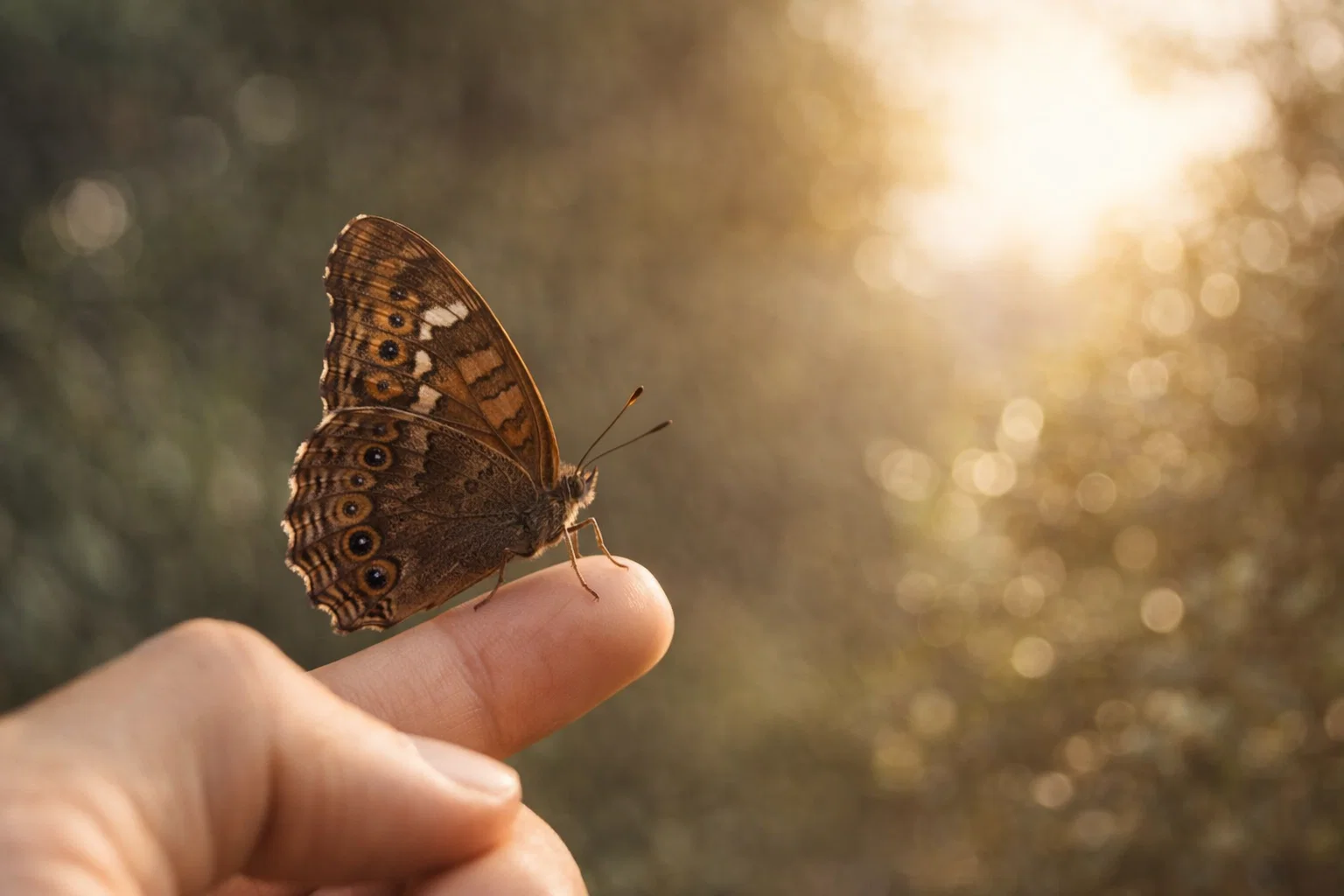 O que significa quando uma borboleta marrom te visita e por que esse sinal espiritual não deve ser ignorado