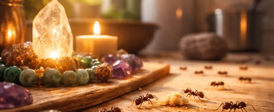 Quando as formigas começam a aparecer dentro de casa repetidamente, a espiritualidade ancestral pode estar tentando chamar sua atenção de uma forma silenciosa, mas cheia de significado