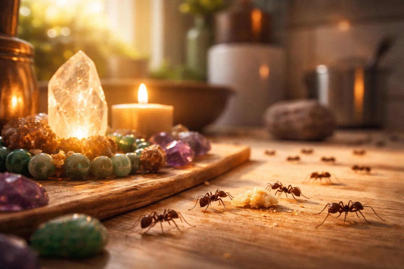 Quando as formigas começam a aparecer dentro de casa repetidamente, a espiritualidade ancestral pode estar tentando chamar sua atenção de uma forma silenciosa, mas cheia de significado