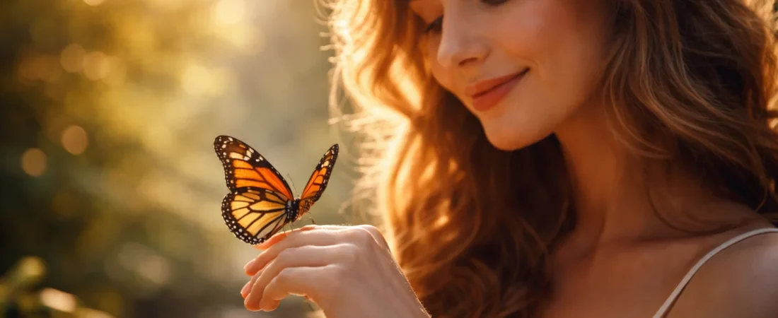 O que significa quando uma borboleta pousa em você segundo a espiritualidade ancestral e por que esse encontro silencioso com a natureza costuma aparecer exatamente nos momentos em que a vida prepara mudanças profundas