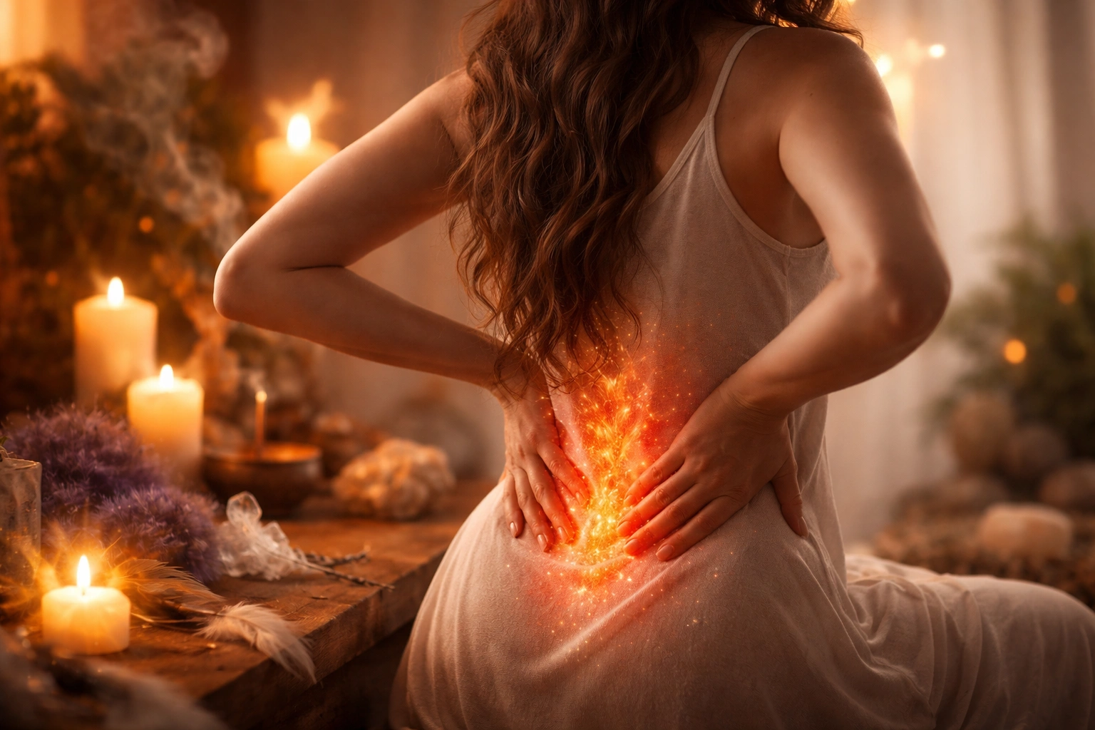 Significado espiritual de dor na lombar revela mensagens do corpo, memórias emocionais e ligação com a força dos ancestrais