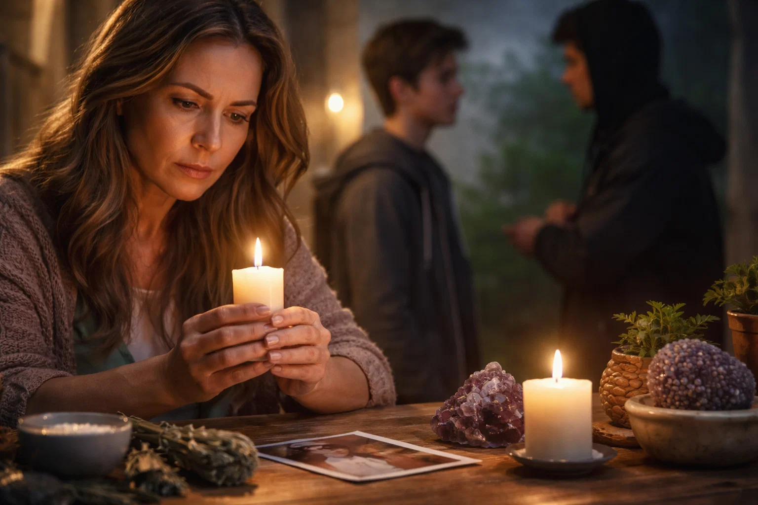 Quando uma mãe sente que alguém está trazendo energia pesada para a vida de quem ela ama, a simpatia para afastar uma pessoa da vida do filho sem causar mal pode proteger