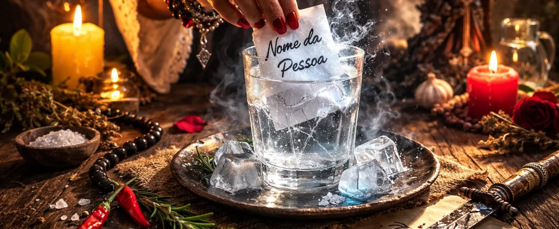 Pouca gente sabe, mas a simpatia do gelo para afastar inimigo pode silenciar perseguições invisíveis e devolver a paz quando feita com intenção e respeito espiritual