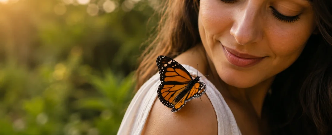 O que significa quando uma borboleta pousa em você revela mudança interior, proteção espiritual, atenção aos sinais e força para recomeçar