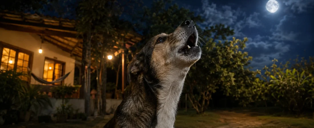 O que significa quando o cachorro uiva? Entenda a mensagem espiritual desse chamado ancestral