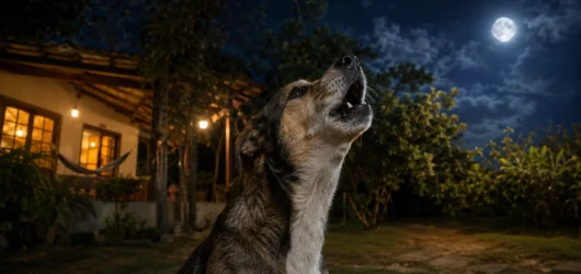O que significa quando o cachorro uiva? Entenda a mensagem espiritual desse chamado ancestral