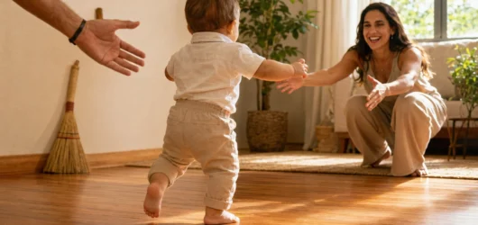 Simpatia para bebê andar: ritual popular para acompanhar os primeiros passos