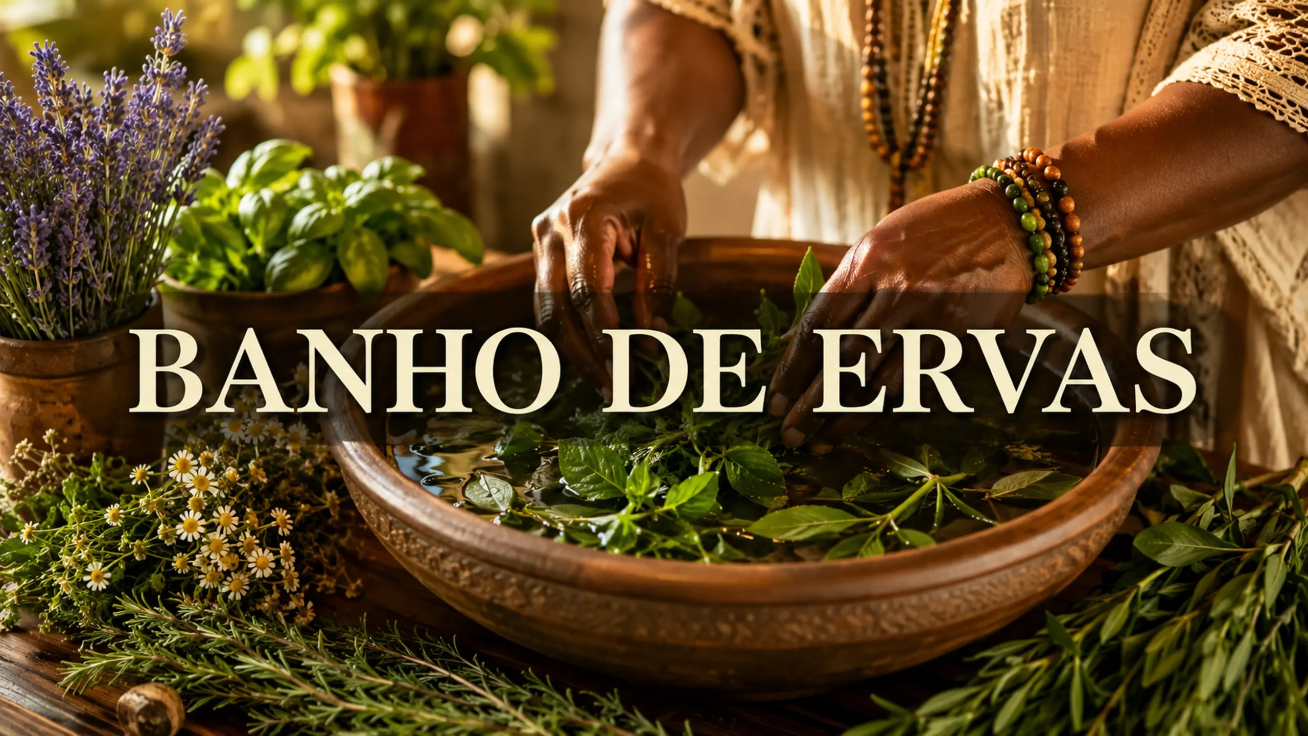 Banhos de ervas e significados: usos e cuidados