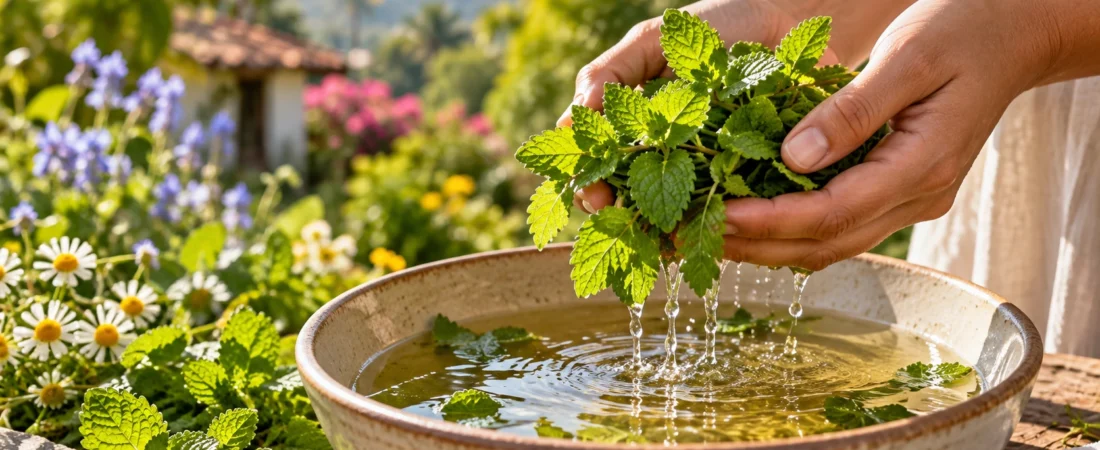 Banho de ervas para a primavera: como preparar um ritual de renovação
