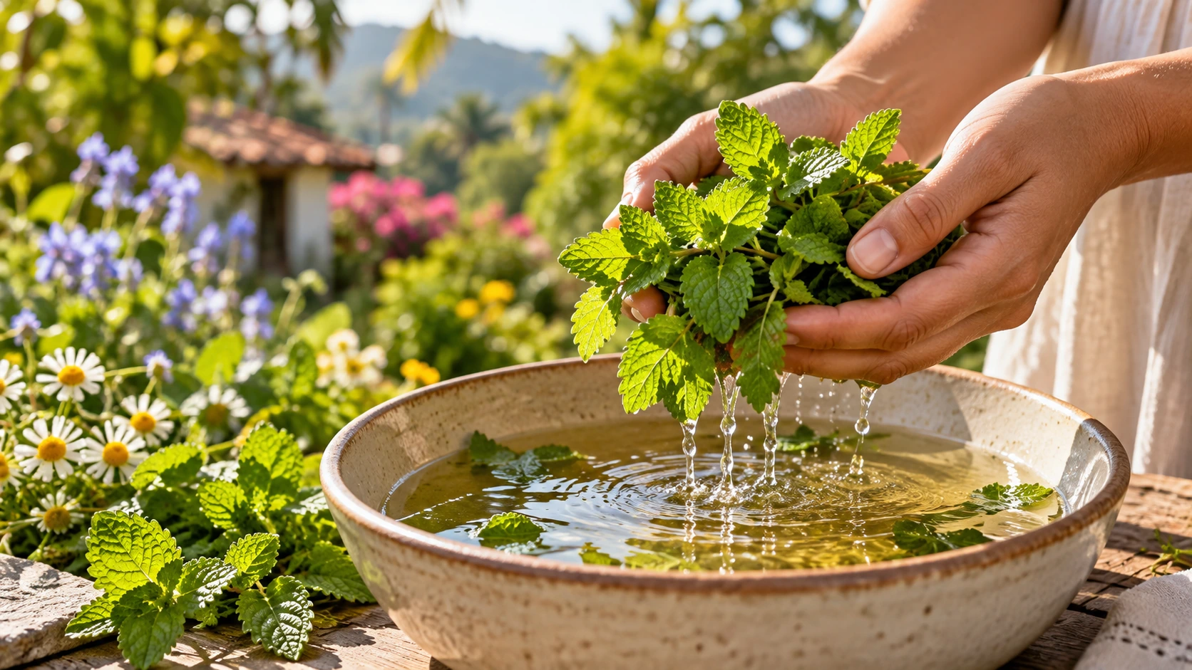 Banho de ervas para a primavera: como preparar um ritual de renovação
