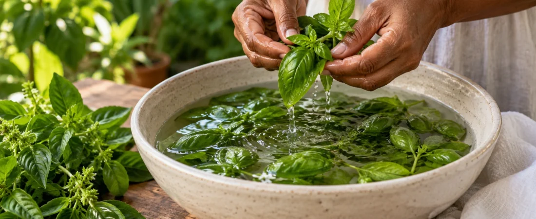 Banho de ervas para sexta-feira: como preparar seu cuidado espiritual