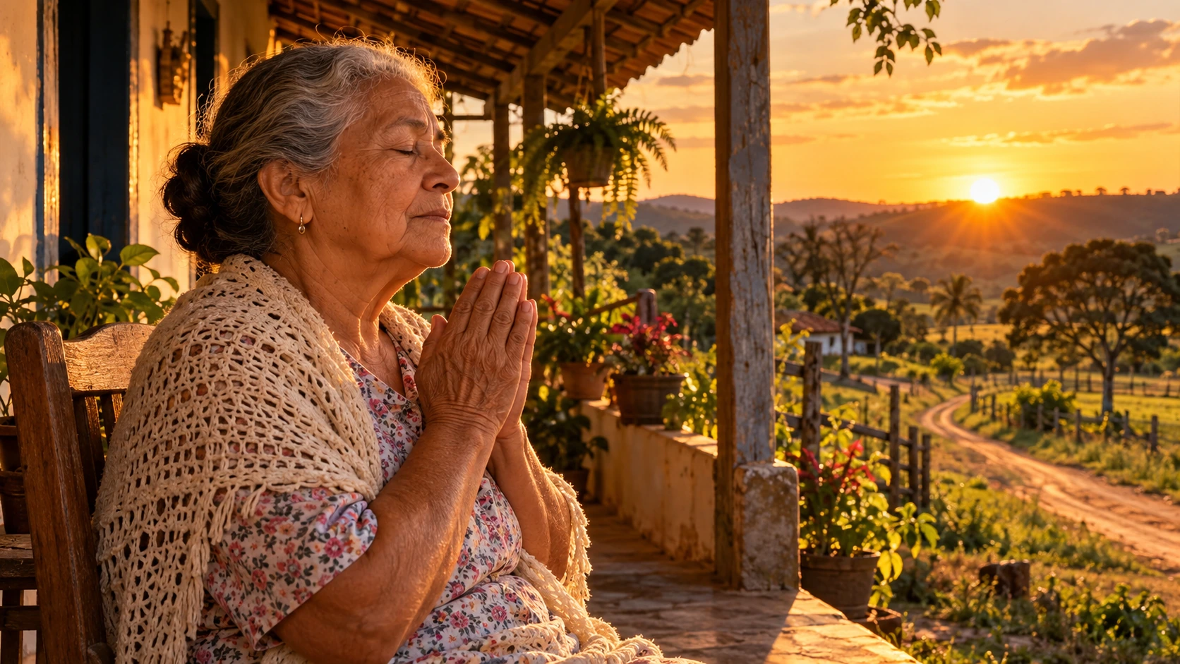 Simpatia para terçol: conheça a reza antiga do pôr do sol